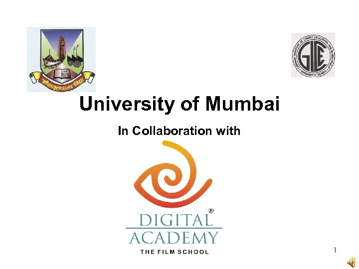 University of Mumbai In Collaboration with 1 