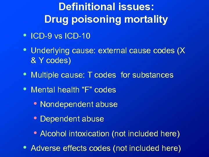 Drug Poisoning Trends And Current Status Us England