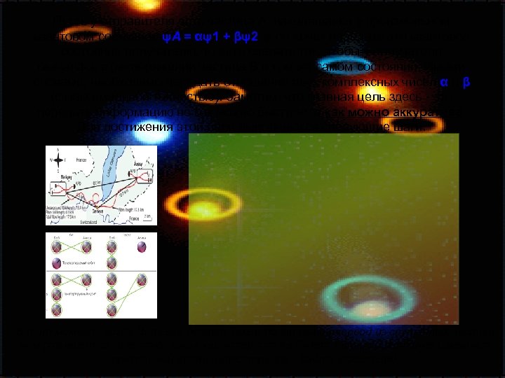 Пусть у отправителя есть частица А, находящаяся в произвольном квантовом состоянии ψA = αψ1