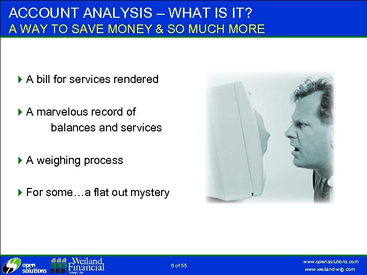 ACCOUNT ANALYSIS – WHAT IS IT? A WAY TO SAVE MONEY & SO MUCH