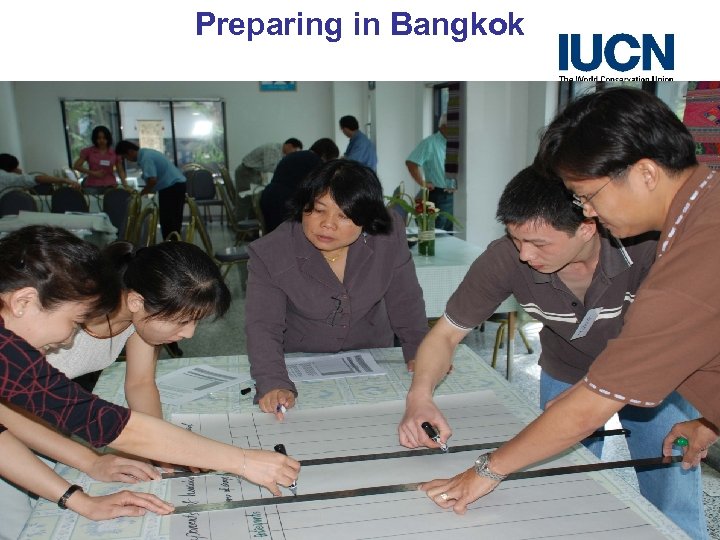 Preparing in Bangkok 