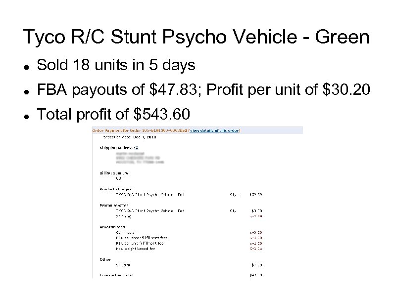 Tyco R/C Stunt Psycho Vehicle - Green Sold 18 units in 5 days FBA