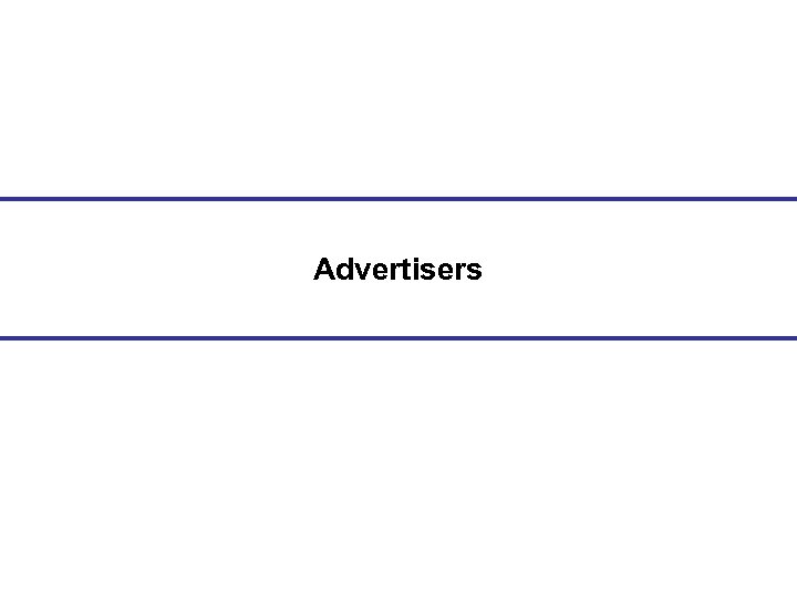Advertisers 