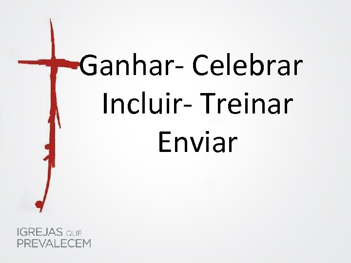 Ganhar- Celebrar Incluir- Treinar Enviar 