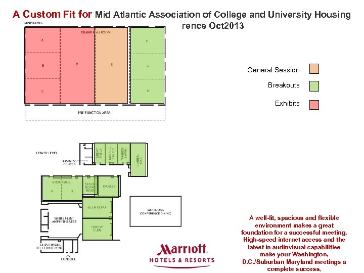 A Custom Fit for Mid Atlantic Association of College and University Housing Officers Conference