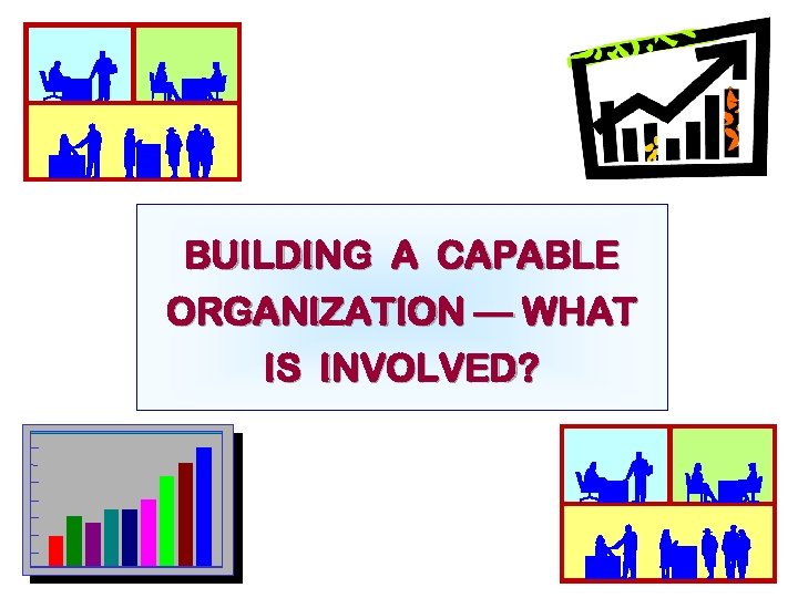 BUILDING A CAPABLE ORGANIZATION — WHAT IS INVOLVED? 