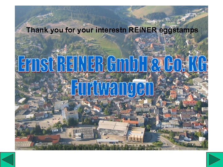 Thank you for your interest REINER eggstamps in 