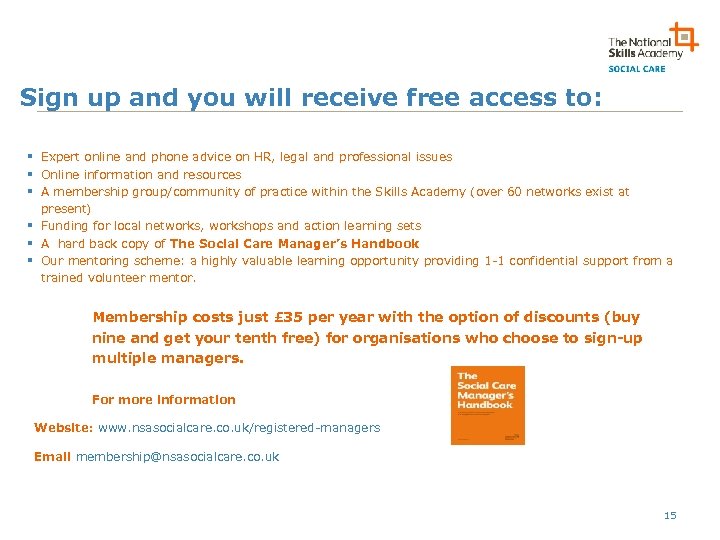 Sign up and you will receive free access to: § Expert online and phone