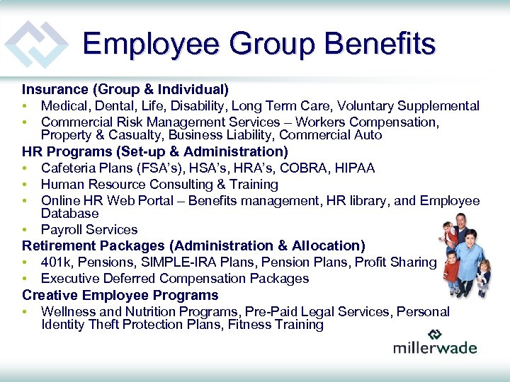Employee Group Benefits Insurance (Group & Individual) • Medical, Dental, Life, Disability, Long Term