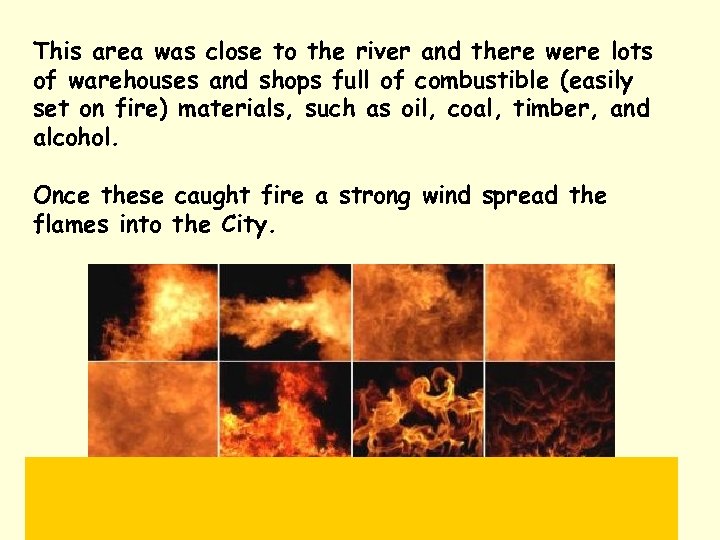 This area was close to the river and there were lots of warehouses and