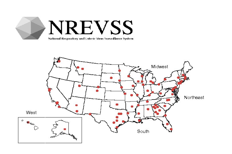 Midwest Northeast West South 