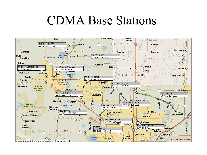 CDMA Base Stations 