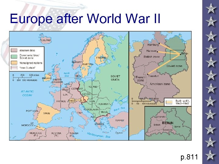 Europe after World War II p. 811 