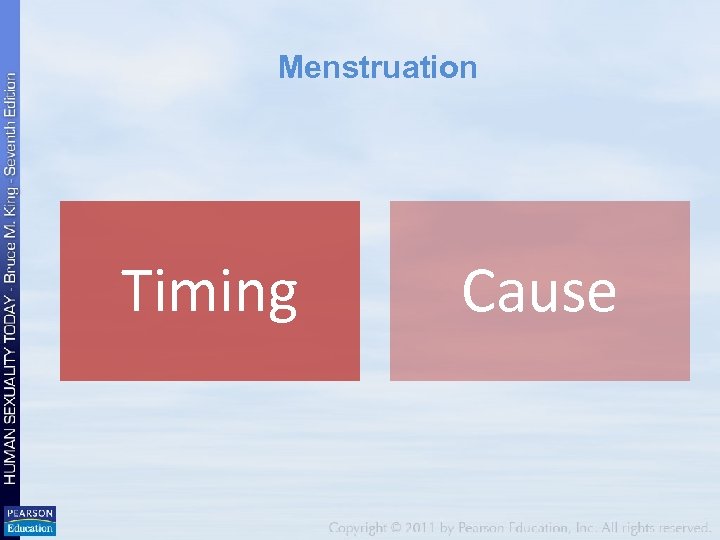Menstruation Timing Cause 