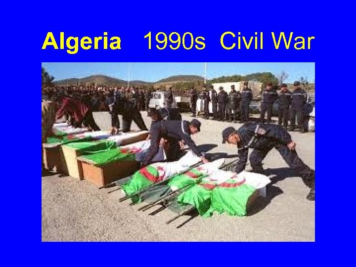 Algeria 1990 s Civil War 