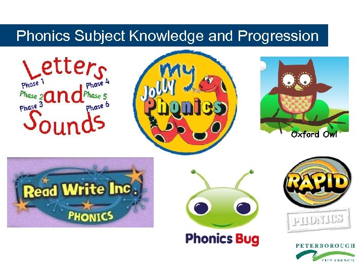  Phonics Subject Knowledge and Progression 