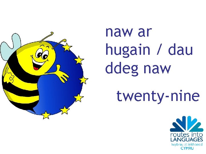 naw ar hugain / dau ddeg naw twenty-nine 