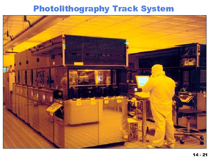 Photolithography Track System 14 - 21 