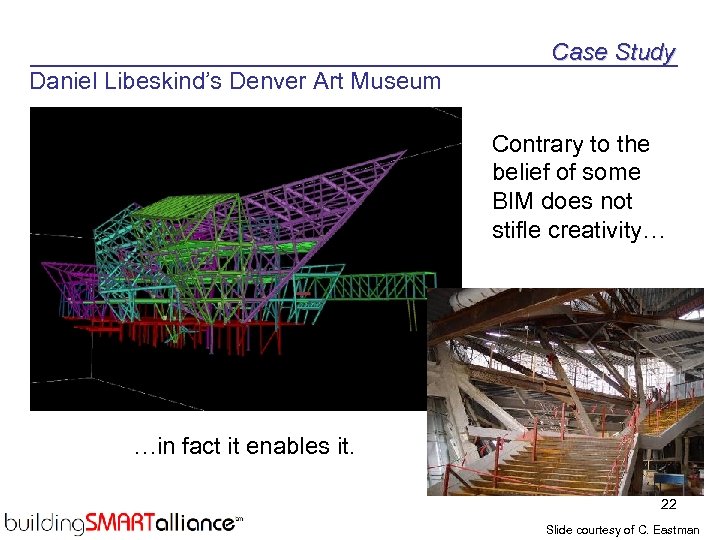 Case Study Daniel Libeskind’s Denver Art Museum Contrary to the belief of some BIM