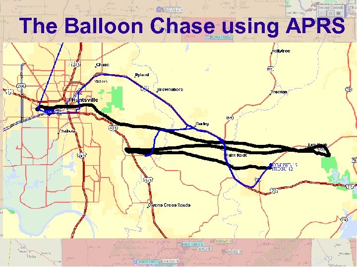The Balloon Chase using APRS 