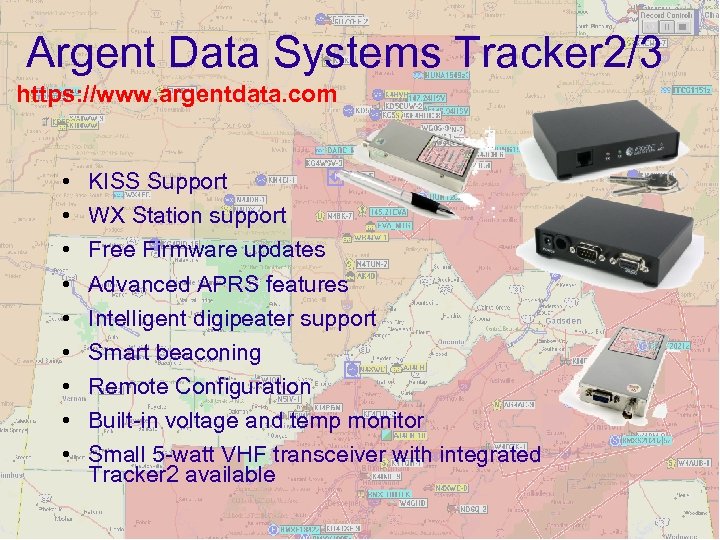 Argent Data Systems Tracker 2/3 https: //www. argentdata. com • • • KISS Support