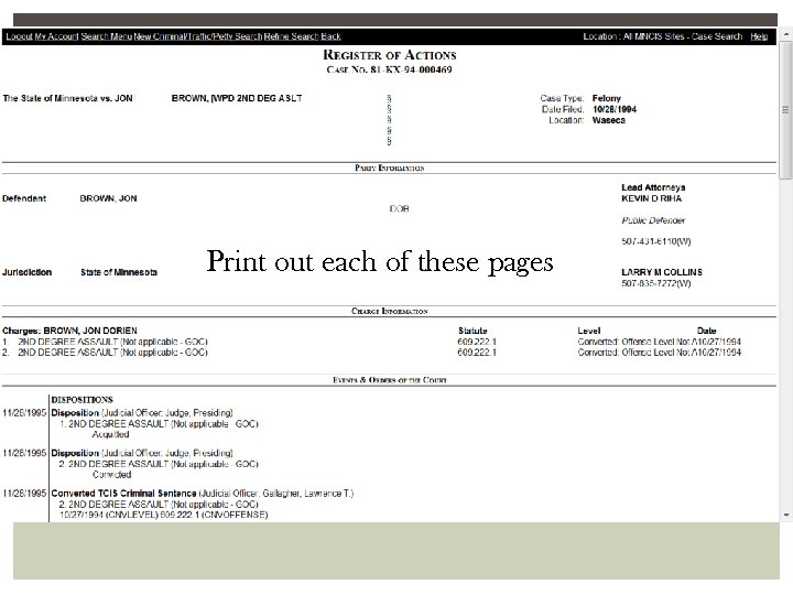 Print out each of these pages 