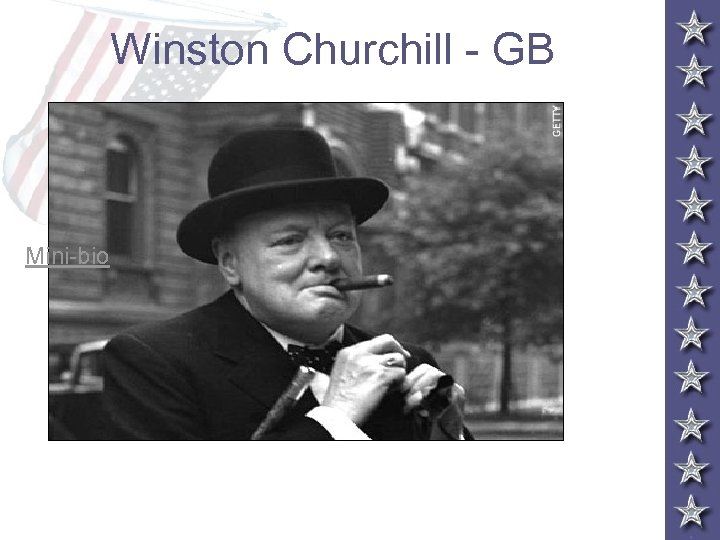 Winston Churchill - GB Mini-bio 