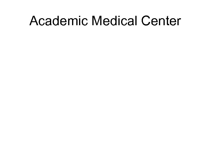 Academic Medical Center 
