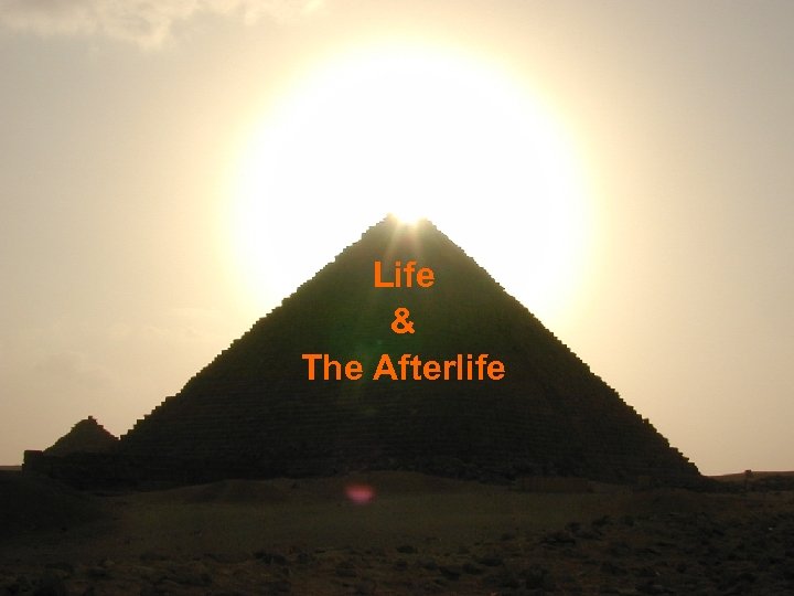 Life & The Afterlife 