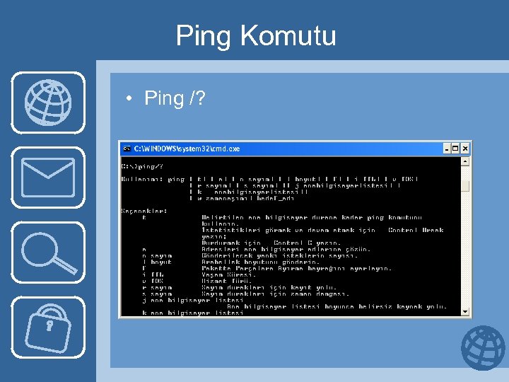 Ping Komutu • Ping /? 