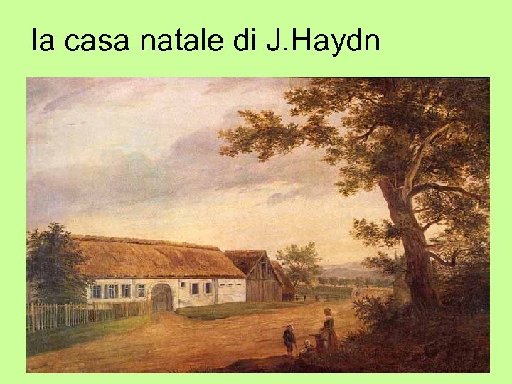 la casa natale di J. Haydn 