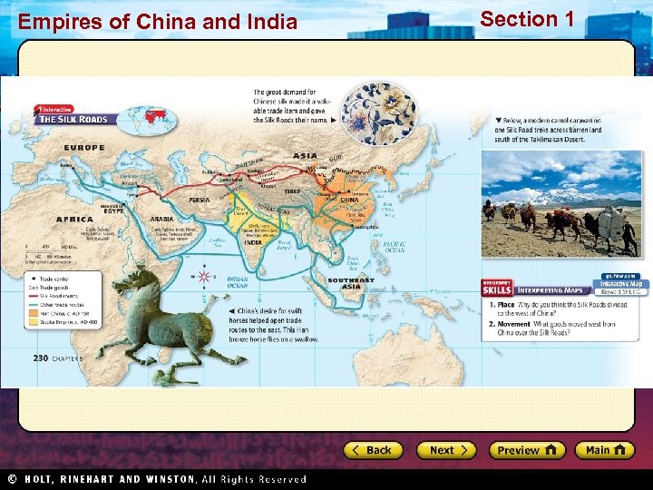 Empires of China and India Section 1 