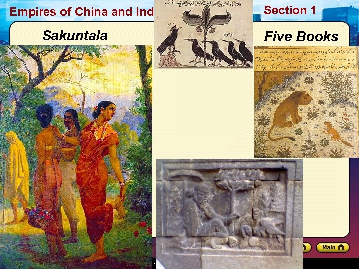Empires of China and India Sakuntala Section 1 Five Books 