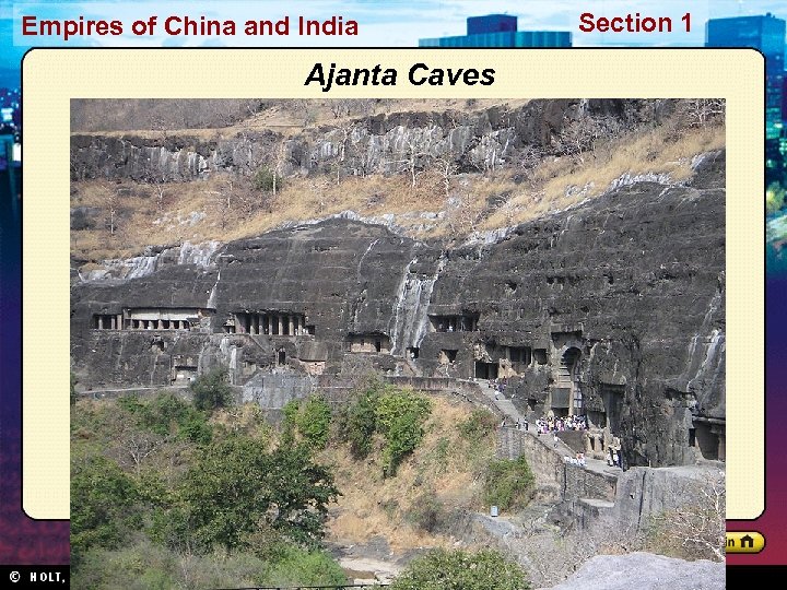 Empires of China and India Ajanta Caves Section 1 