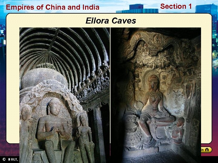Empires of China and India Ellora Caves Section 1 
