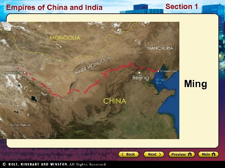 Empires of China and India Section 1 Ming 