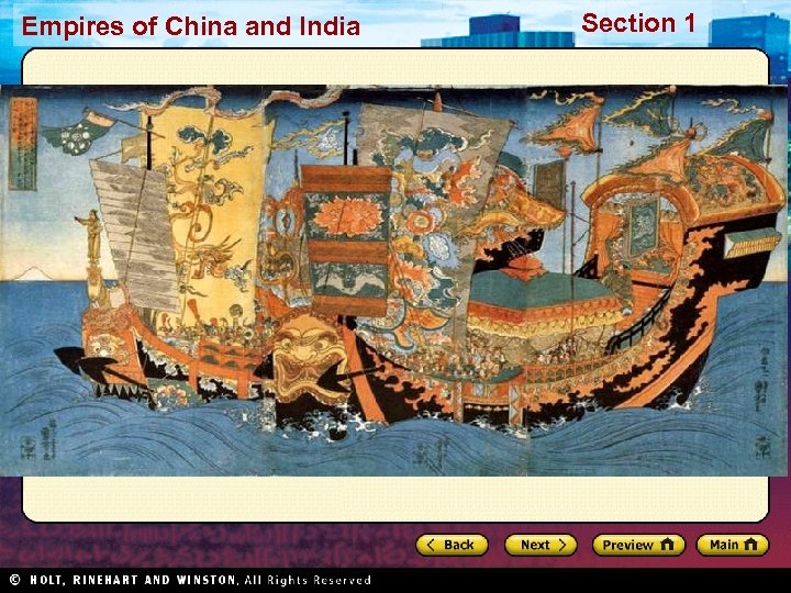 Empires of China and India Section 1 