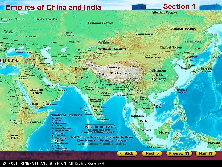 Empires of China and India Section 1 
