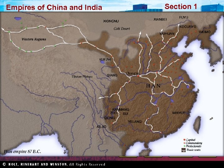 Empires of China and India Section 1 