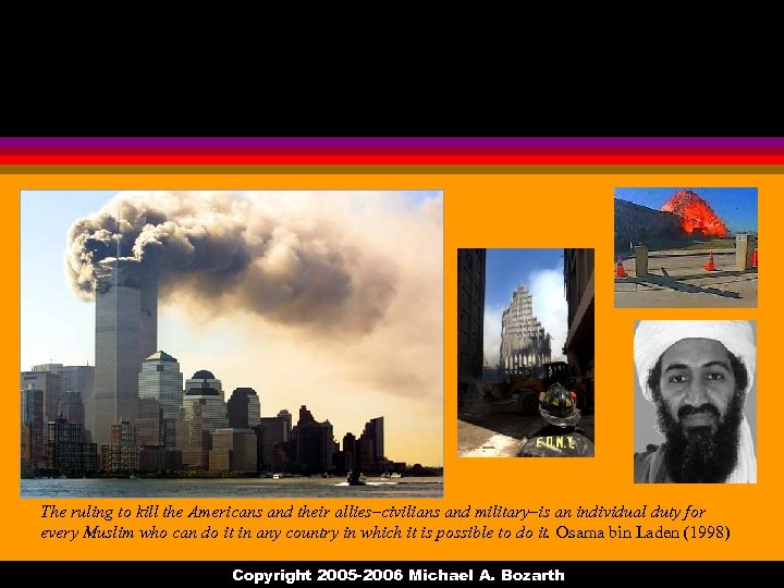 The ruling to kill the Americans and their allies–civilians and military–is an individual duty