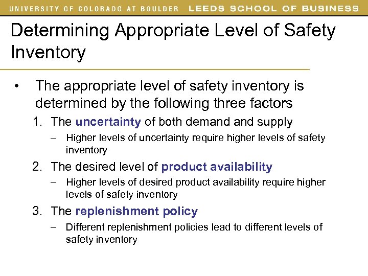 safety inventory definition