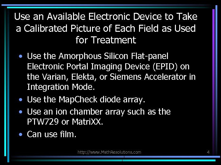 Use an Available Electronic Device to Take a Calibrated Picture of Each Field as