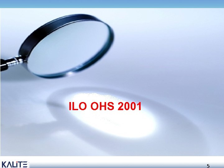 ILO OHS 2001 5 