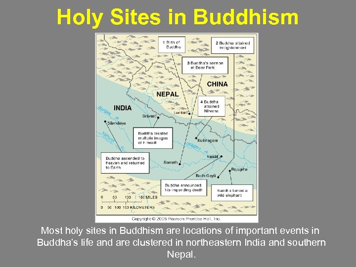 Holy Sites in Buddhism Most holy sites in Buddhism are locations of important events