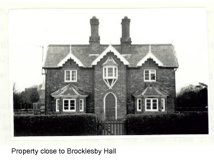 Property close to Brocklesby Hall 