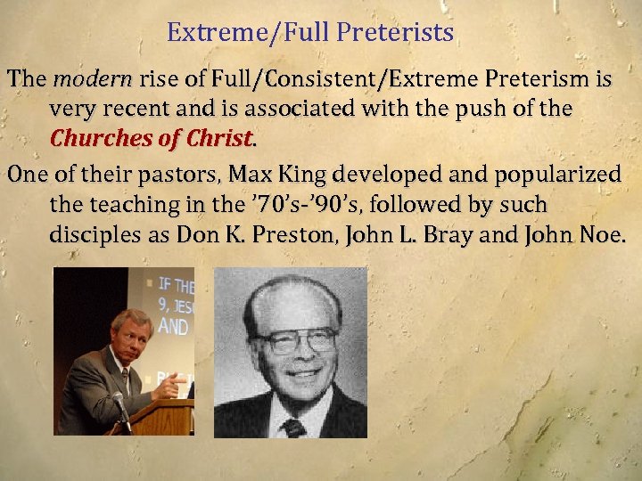 The Preter-Prater Of Little Feats Past Preterism