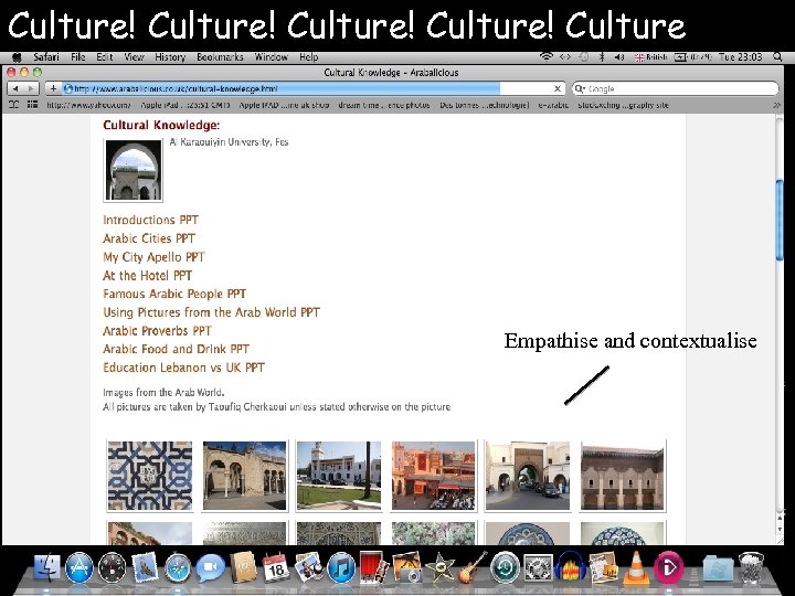 Culture! Culture Empathise and contextualise 