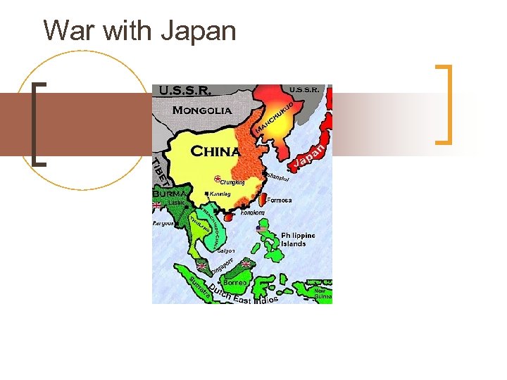 War with Japan 