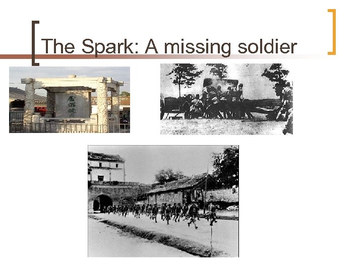 The Spark: A missing soldier 