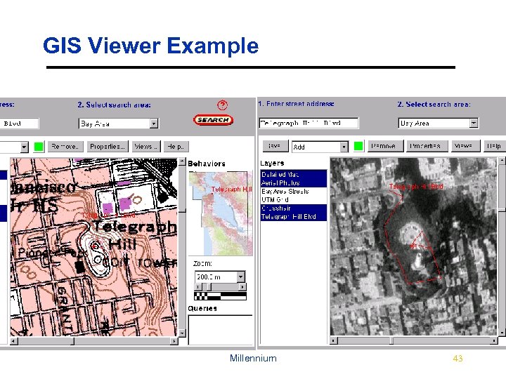 GIS Viewer Example Millennium 43 